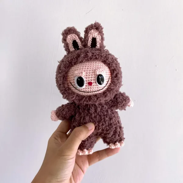 Labubu Crochet Pattern PDF – Bunny Amigurumi | Video Tutorial - Image 2