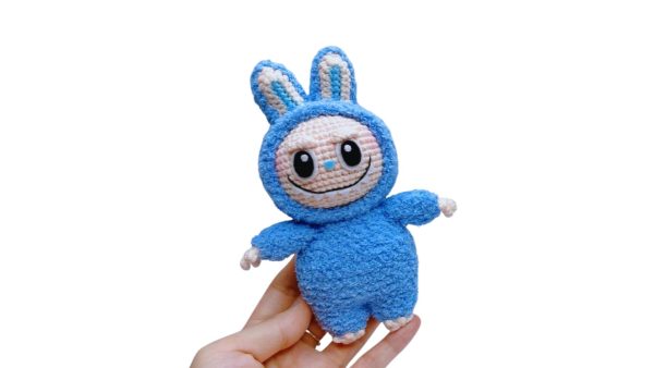 Labubu Crochet Pattern PDF – Bunny Amigurumi | Video Tutorial - Image 3